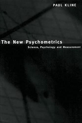 9780415228213: The New Psychometrics: Science, Psychology and Measurement