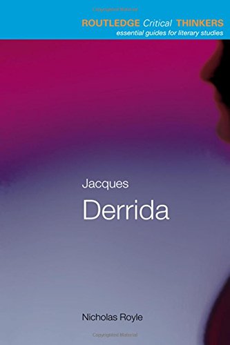 9780415229302: Jacques Derrida