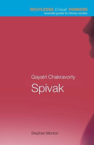 Beispielbild fr Gayatri Chakravorty Spivak zum Verkauf von Blackwell's