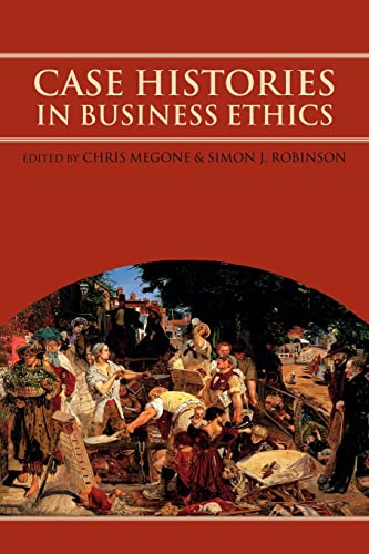 Beispielbild fr Case Histories in Business Ethics zum Verkauf von Blackwell's