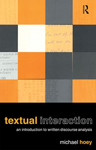 Stock image for Textual Interaction: An Introduction to Written Discourse Analysis for sale by BooksRun