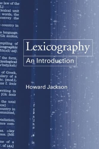 Stock image for Lexicography for sale by Blackwell's