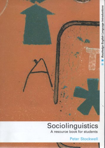 Stock image for Sociolinguistics: A Resource Book for Students (Routledge English Language Introductions) for sale by Wonder Book