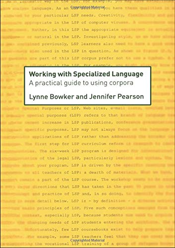 9780415236980: Working with Specialized Language: A Practical Guide to Using Corpora