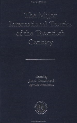 9780415237987: The Major International Treaties of the Twentieth Century