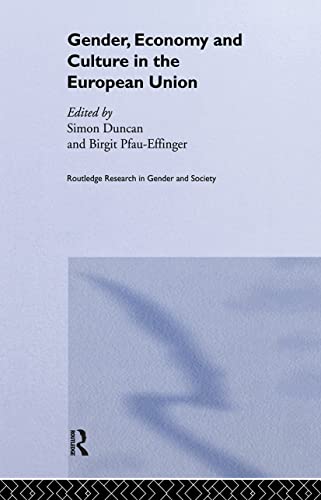 Beispielbild fr Gender, Economy and Culture in the European Union (Routledge Research in Gender and Society) zum Verkauf von Ria Christie Collections