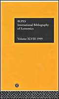 Stock image for BLPES: Economics: 1999 Vol.48 (International Bibliography of Economics (Ibss: Economics)) for sale by Zubal-Books, Since 1961