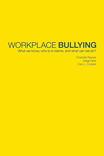 Workplace Bullying (9780415240635) by Rayner, Charlotte