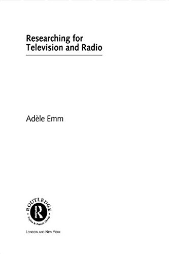 Imagen de archivo de Researching for Television and Radio (Media Skills) a la venta por WorldofBooks