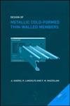 9780415244374: Design of Metallic Cold-Formed Thin-Walled Members