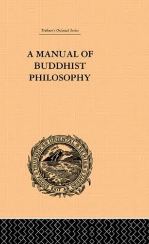 9780415244800: A Manual of Buddhist Philosophy: Cosmology (Trubner's Oriental Series)