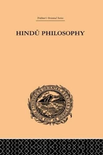 9780415245197: Hindu Philosophy: The Sankhya Karika of Iswara Krishna (Trubner's Oriental Series)