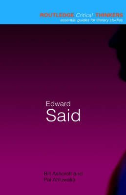 Stock image for Edward Said for sale by JuddSt.Pancras