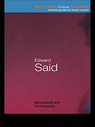 9780415247788: Edward Said (Routledge Critical Thinkers)