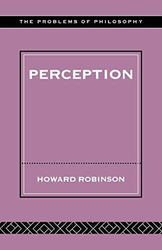 Stock image for Perception (Problems of Philosophy) for sale by BooksRun