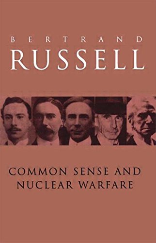 Imagen de archivo de Common Sense and Nuclear Warfare a la venta por Blackwell's