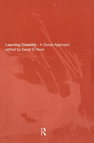 Beispielbild fr Learning Disability : A Social approach zum Verkauf von Blackwell's