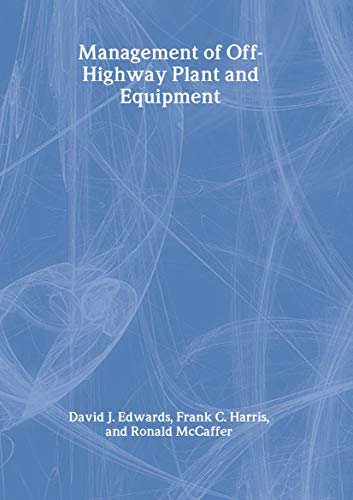 9780415251273: Management of Off-Highway Plant and Equipment