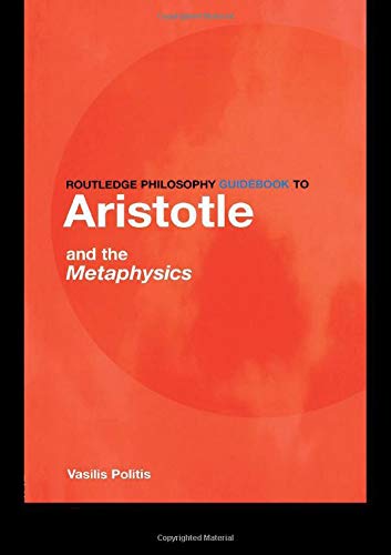 Beispielbild fr Routledge Philosophy Guidebook to Aristotle and the Metaphysics zum Verkauf von Blackwell's
