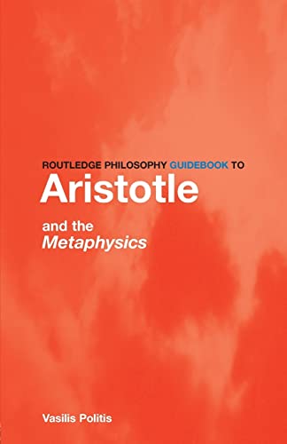 Imagen de archivo de Routledge Philosophy GuideBook to Aristotle and the Metaphysics a la venta por Blackwell's