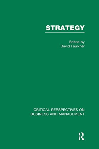 9780415251501: Strategy: Critical Perspectives on Business and Management