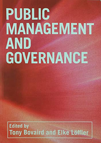 Beispielbild fr Public Management and Governance zum Verkauf von Better World Books: West