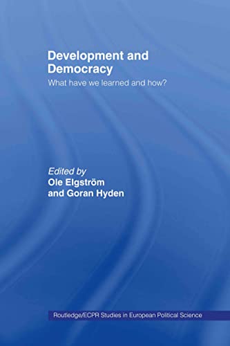 Beispielbild fr Development and Democracy: What Have We Learned and How? (Routledge/Ecpr Studies in European Political Science) zum Verkauf von Buchpark