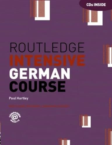9780415253475: Routledge Intensive German Course