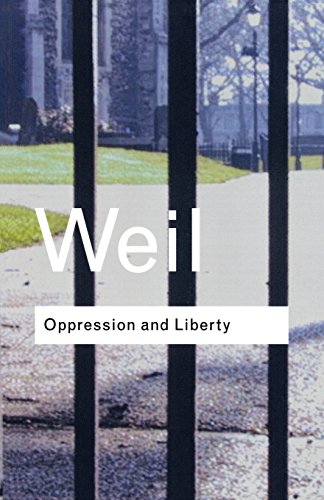 Beispielbild fr Oppression and Liberty zum Verkauf von Blackwell's