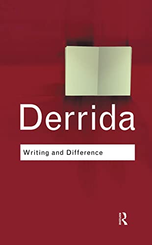 9780415255370: Writing and Difference