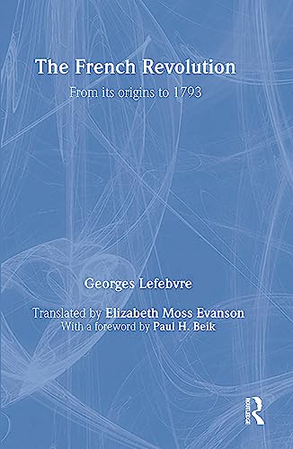 9780415255479: The French Revolution: From its Origins to 1793 (Routledge Classics)