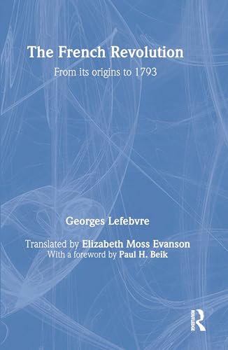 9780415255479: The French Revolution: From its Origins to 1793