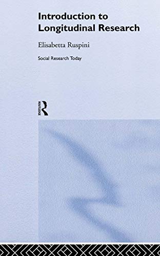 Stock image for An Introduction to Longitudinal Research (Social Research Today) for sale by Nauka Japan LLC