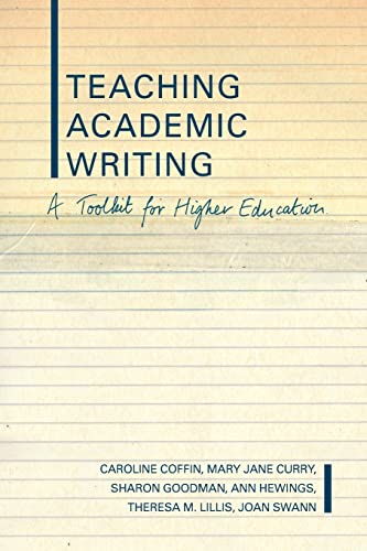 Beispielbild fr Teaching Academic Writing: A Toolkit for Higher Education (Literacies) zum Verkauf von Chiron Media
