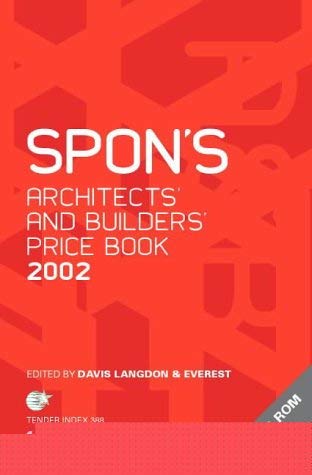 Stock image for Spon's Architects' and Builders' Price Book 2002 for sale by Phatpocket Limited