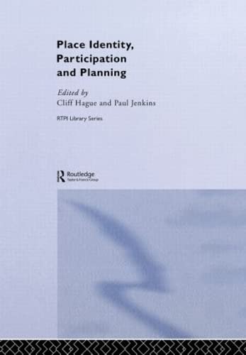 Beispielbild fr Place Identity, Participation and Planning zum Verkauf von Better World Books Ltd
