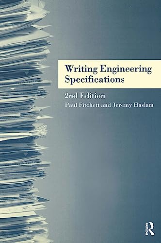 Stock image for Writing Engineering Specifications for sale by Revaluation Books