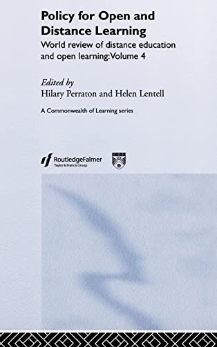 Stock image for Policy for Open and Distance Learning: World review of distance education and open learning Volume 4 for sale by Chiron Media