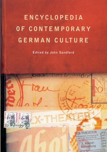 Beispielbild fr Encyclopedia of Contemporary German Culture (Encyclopedias of Contemporary Culture) zum Verkauf von Jackson Street Booksellers