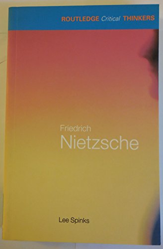 Imagen de archivo de Friedrich Nietzsche a la venta por Blackwell's