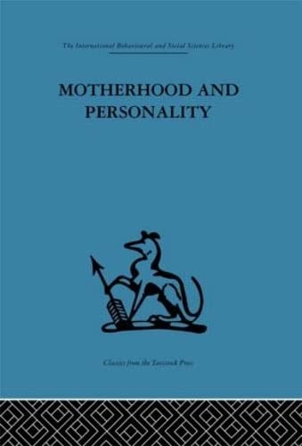 9780415264181: Motherhood and Personality: Psychosomatic Aspects of Childbirth