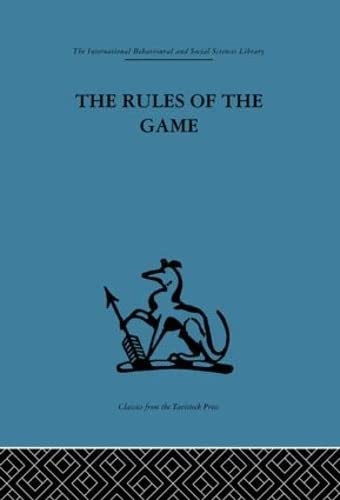 9780415265027: The Rules of the Game: Interdisciplinarity, transdisciplinarity and analytical models in scholarly thought