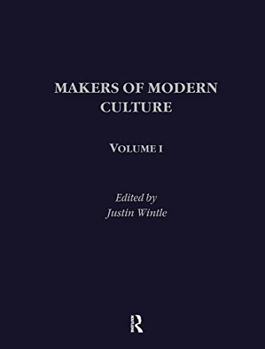 9780415265836: Makers of Modern Culture; Volume 1,Makers of Culture