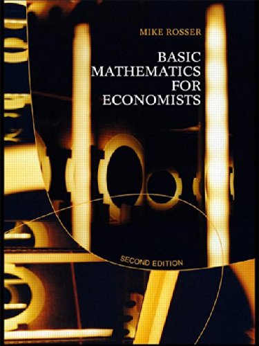 9780415267830: Basic Mathematics for Economists