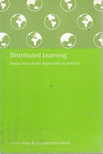Stock image for Distributed Learning: Social and Cultural Approaches to Practice for sale by Anybook.com