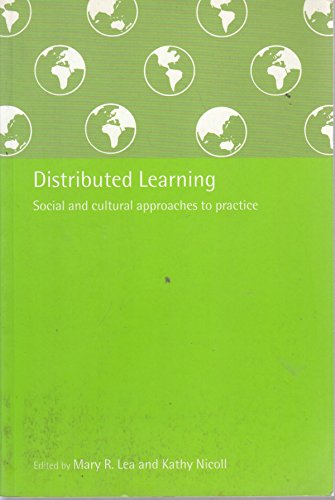 Stock image for Distributed Learning: Social and Cultural Approaches to Practice for sale by WorldofBooks