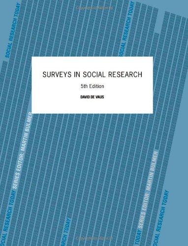 9780415268578: Surveys In Social Research (Social Research Today)