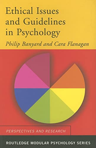 Ethnical Issues in Psychology (Routledge Modular Psychology)