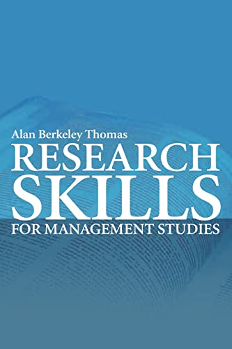 Stock image for Research Skills for Management Studies for sale by Blackwell's