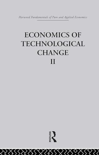 Imagen de archivo de G: Economics of Technical Change II (Harwood Fundamentals of Pure & Applied Economics) a la venta por Chiron Media